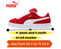 Puma Suede XL, red, blue, black & white